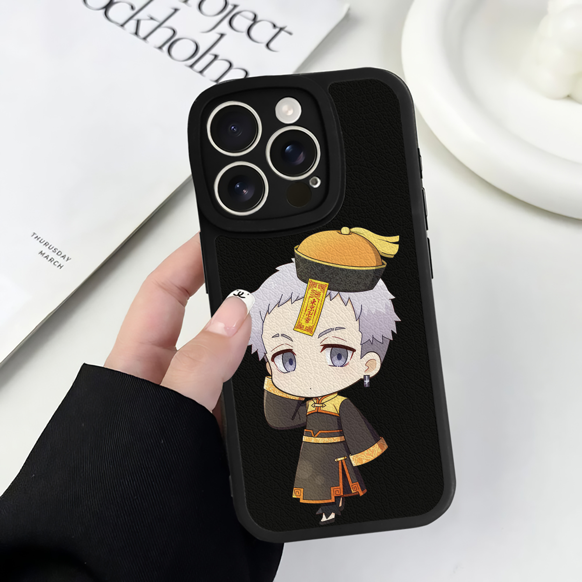 （画像用） 東京リベンジャーズ Tokyo Revengers 【iPhone 16シリーズ対応】シリコンスマホケース（レザー調） 材質：シリコン